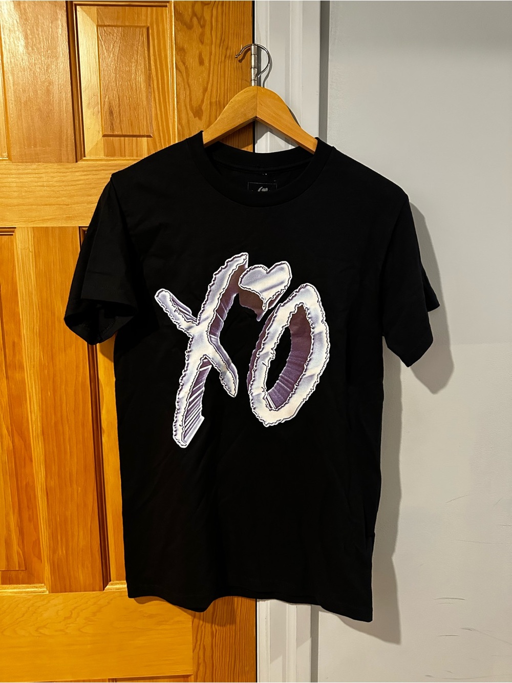 XO The Weeknd Black Short-Sleeve Graphic XO Tee CONCERT MERCH
